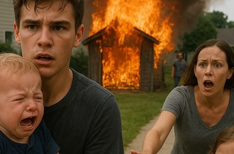 Mio figlio si è lanciato tra le fiamme per salvare un neonato… ciò che accadde il giorno dopo cambiò per sempre le nostre vite